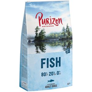 12kg Vis Adult Graanvrij Purizon Hondenvoer