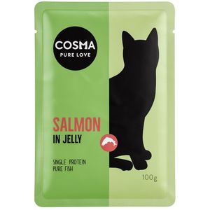 6x100g Original Vershoudzakjes Zalm Cosma Kattenvoer