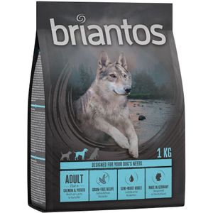 4x1kg Adult Zalm & Aardappel Briantos Hondenvoer droog