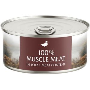 24x70g Silent Lake Eend Wild Freedom Spiervlees Kattenvoer