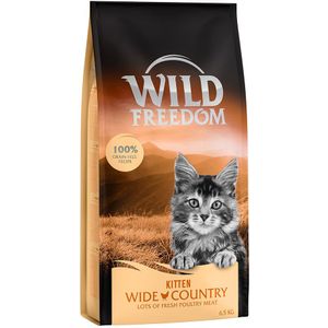 Wild Freedom Kitten "Wide Country" met Gevogelte Kattenvoer - Dubbelpak: 2 x 6,5 kg