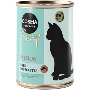 Cosma Soup 6 x 100 g zum Sonderpreis! - Lachs mit Zucchini