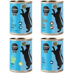 6x100 g Cosma Drink Mix Katten Natvoer