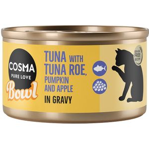 Sparpaket Cosma Bowl 12 x 80 g - Thunfisch mit Thunfischrogen