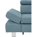 exxpo - sofa fashion Ecksofa "Fiji, hochwertige Detailverarbeitung im Sitz und Rücken, L-Form", bequem durch Kopf- und Armteilverstellung, wahlweise mit Bettfunktion