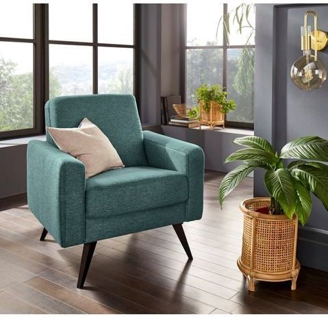 exxpo - sofa fashion Sessel "Samso, Loungesessel mit tollem Sitzkomfort", Komfortsitzhöhe 49cm