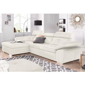 exxpo - sofa fashion Ecksofa "Spring, super bequem, mit Armteil- und Kopfteilfunktion, OTTOs Choice", L-Form, wahlweise mit Bettfunktion und Bettkasten