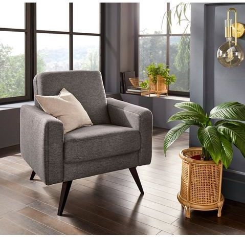 exxpo - sofa fashion Sessel "Samso, Loungesessel mit tollem Sitzkomfort", Komfortsitzhöhe 49cm