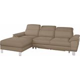 exxpo - sofa fashion Ecksofa "Mantua 2, inkl. Kopf- bzw. Rückenverstellung, bequem, L-Form", wahlweise mit Bettfunktion und Bettkasten, tolle Verarbeitungsdetails