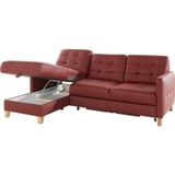 exxpo - sofa fashion Ecksofa "Elio, kompakt und komfortabel, bequem und zeitloses Design, L-Form", wahlweise mit Bettfunktion