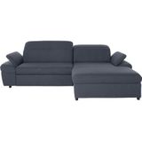 exxpo - sofa fashion Ecksofa »Kyoto, inkl. Kopfteil- und Armteilverstellung, hoher Sitzkomfort«, wahlweise mit Bettfunktion und Bettkasten, hochwertige Bezüge, L-Form