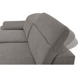 exxpo - sofa fashion Ecksofa "Kyoto, inkl. Kopfteil- und Armteilverstellung, hoher Sitzkomfort", wahlweise mit Bettfunktion und Bettkasten, hochwertige Bezüge, L-Form