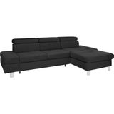 exxpo - sofa fashion Ecksofa "Fiji, hochwertige Detailverarbeitung im Sitz und Rücken, L-Form", bequem durch Kopf- und Armteilverstellung, wahlweise mit Bettfunktion