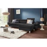 exxpo - sofa fashion Ecksofa "Fiji, hochwertige Detailverarbeitung im Sitz und Rücken, L-Form", bequem durch Kopf- und Armteilverstellung, wahlweise mit Bettfunktion