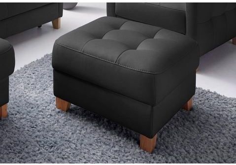 exxpo - sofa fashion Hocker "Elio bequemer Sitzkomfort und aufwendiger Detailverarbeitung", mit Staufach unter der Sitzfläche