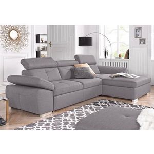 exxpo - sofa fashion Ecksofa "Spring, super bequem, mit Armteil- und Kopfteilfunktion, OTTOs Choice", L-Form, wahlweise mit Bettfunktion und Bettkasten