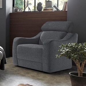 exxpo - sofa fashion Fauteuil Happy inclusief hoofd- resp. verstelbare rugleuning