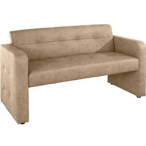 exxpo - sofa fashion Polsterbank »Barista Küchensofa, Sitzhöhe 49cm, kompakte Stellmaße«, Frei im Raum stellbar