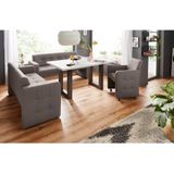 exxpo - sofa fashion Polsterbank "Barista Küchensofa mit Komfortsitzhöhe 49cm", tolle Detailverarbeitung, frei im Raum stellbar