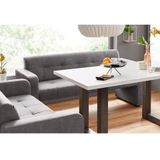 exxpo - sofa fashion Polsterbank "Barista Küchensofa mit Komfortsitzhöhe 49cm", tolle Detailverarbeitung, frei im Raum stellbar