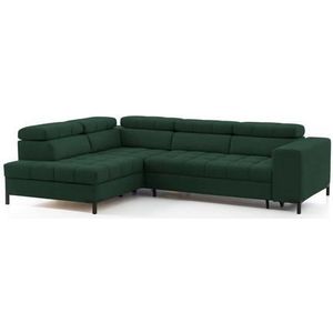 exxpo - sofa fashion Ecksofa »Bocco, hochwertige Verarbeitung, toller Sitzkomfort, bequem, L-Form«, wahlweise mit Bettfunktion u. Bettkasten, inkl. Kopfteilverstellung