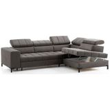 exxpo - sofa fashion Ecksofa Bocco, hochwertige Verarbeitung, toller Sitzkomfort, bequem, L-Form, wahlweise mit Bettfunktion u. Bettkasten, inkl. Kopfteilverstellung