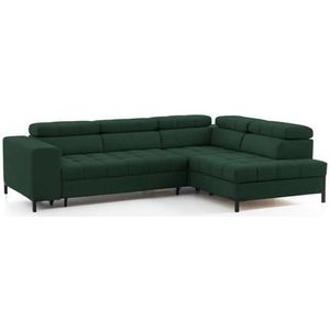 exxpo - sofa fashion Ecksofa »Bocco, hochwertige Verarbeitung, toller Sitzkomfort, bequem, L-Form«, wahlweise mit Bettfunktion u. Bettkasten, inkl. Kopfteilverstellung