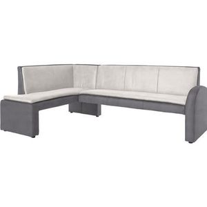 exxpo - sofa fashion Eckbank "Cortado, elegant und modern mit hohem Sitzkomfort", hohe Bodenfreiheit, schöne Detailverarbeitung, wahlweise Lederbezug