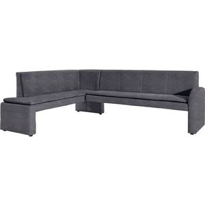 exxpo - sofa fashion Eckbank "Cortado, elegant und modern mit hohem Sitzkomfort", hohe Bodenfreiheit, schöne Detailverarbeitung, wahlweise Lederbezug