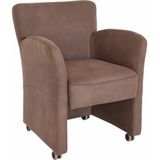 exxpo - sofa fashion Sessel »Intenso, Loungesessel, modern, wahlweise in Leder oder Textil«, hohe Bodenfreiheit, frei im Raum stellbar, hoher Sitzkomfort