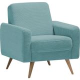exxpo - sofa fashion Sessel "Samso, Loungesessel", elegant und bequem, aktueller Cord Bezug