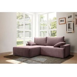 exxpo - sofa fashion Ecksofa »Orinoko, aktuelles Design und hoher Sitzkomfort, L-Form«, inkl. Bettfunktion und Bettkasten, schöne Farben im angesagten Cord