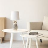 Lampenkap - Wit - Textiel