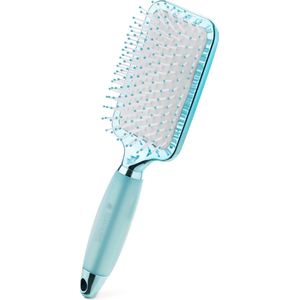 Navaris haarborstel met gel handvat - Ontklittende haarborstel voor alle haartypes - Borstel met zachte comfortabele greep