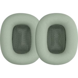 kwmobile 2x oorkussens geschikt voor Apple AirPods Max - Earpads voor koptelefoon in groen