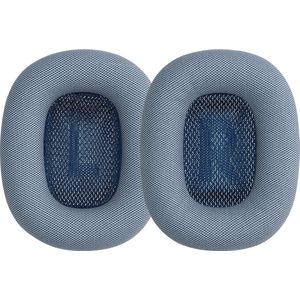 kwmobile - Oorkussens - Earpads voor Apple AirPods Max - Kunstleer en Schuim - Blauw