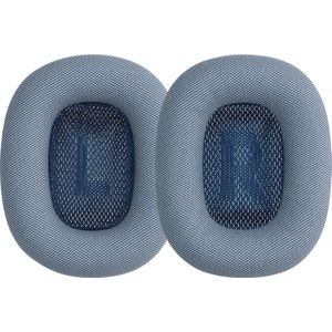 kwmobile 2x oorkussens geschikt voor Apple AirPods Max - Earpads voor koptelefoon in blauw