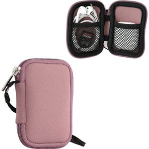 kwmobile - Hoesje voor Draadloze Oordopjes - Neopreen - Zwart