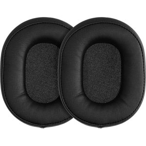 kwmobile 2x oorkussens geschikt voor Audio Technica ATH - MSR7 M30 M40X M50X - Earpads voor koptelefoon in zwart