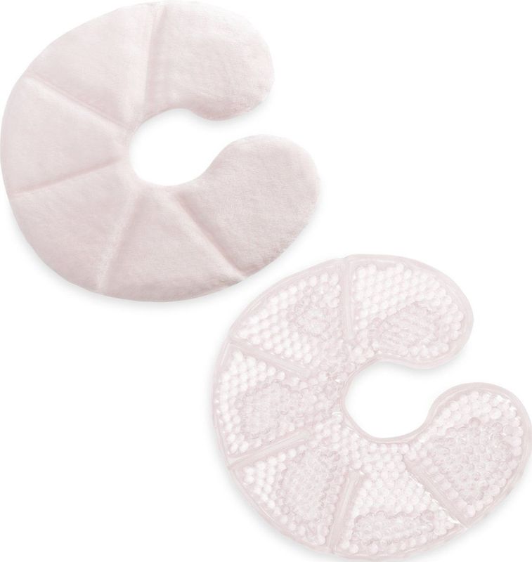 Navaris - Set van 2 Thermokompressen - Hot Cold Pack - Roze - Herbruikbare Gelpads
