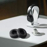 kwmobile 2x oorkussens compatibel met JBL Tune 700BT / 700BTNC / 750BT / 750BTNC oorkussens - Earpads voor koptelefoon - Kunstleer en schuim in zwart