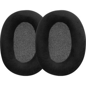 kwmobile - Oorkussens - Zwart - Fluweel voor Sennheiser HD660S HD565 HD580 HD600 HD650
