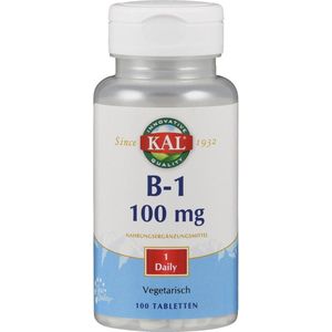 Kal Vitamine b1 100 mg thiamine 100st