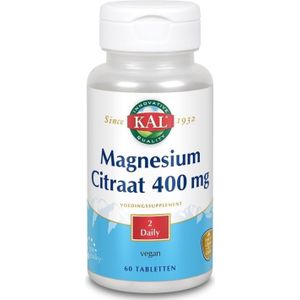 Kal Magnesium Citraat 400mg