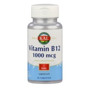 Kal Vitamine B12 1000mcg Tabletten