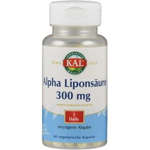 Kal alfa liponzuur 300mg capsules  60ST