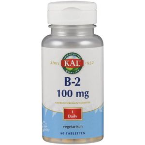 Kal Vitamine B2 100mg Tabletten
