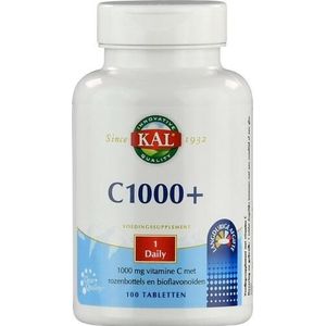 KAL Vitamine C1000+ 100 tabletten