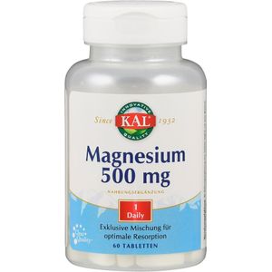 Kal magnesium 500mg tabletten 60ST