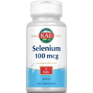Kal selenium 100mcg tabletten  100TB